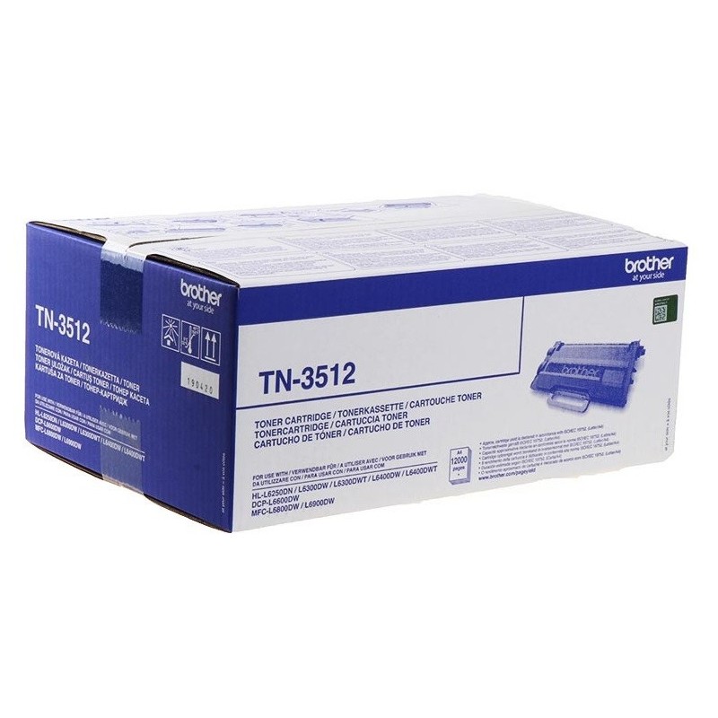 Toner Brother haute capacité pour MFC L6800/ L6900... (TN3512)
