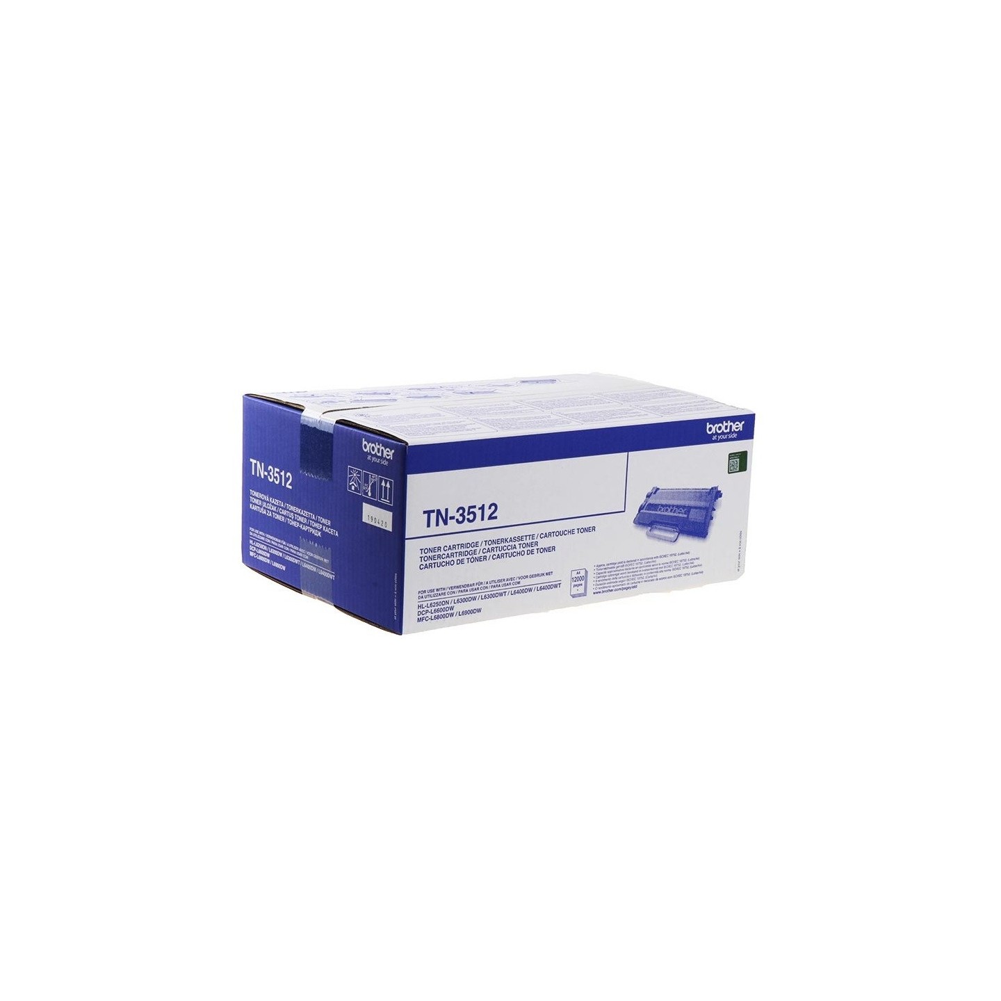 Toner Brother haute capacité pour MFC L6800/ L6900... (TN3512)