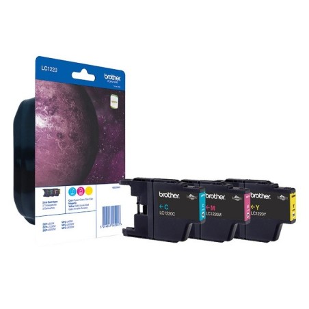 Pack cyan, magenta, jaune basse capacité Brother pour MFC J625DW / J825DW