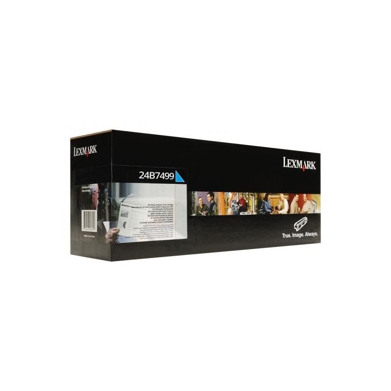 Cartouche Toner Cyan Lexmark pour C2326 - XC2326