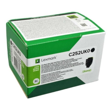 Cartouche toner noir Ultra haute capacité lexmark (programme de retour - 8000 pages)