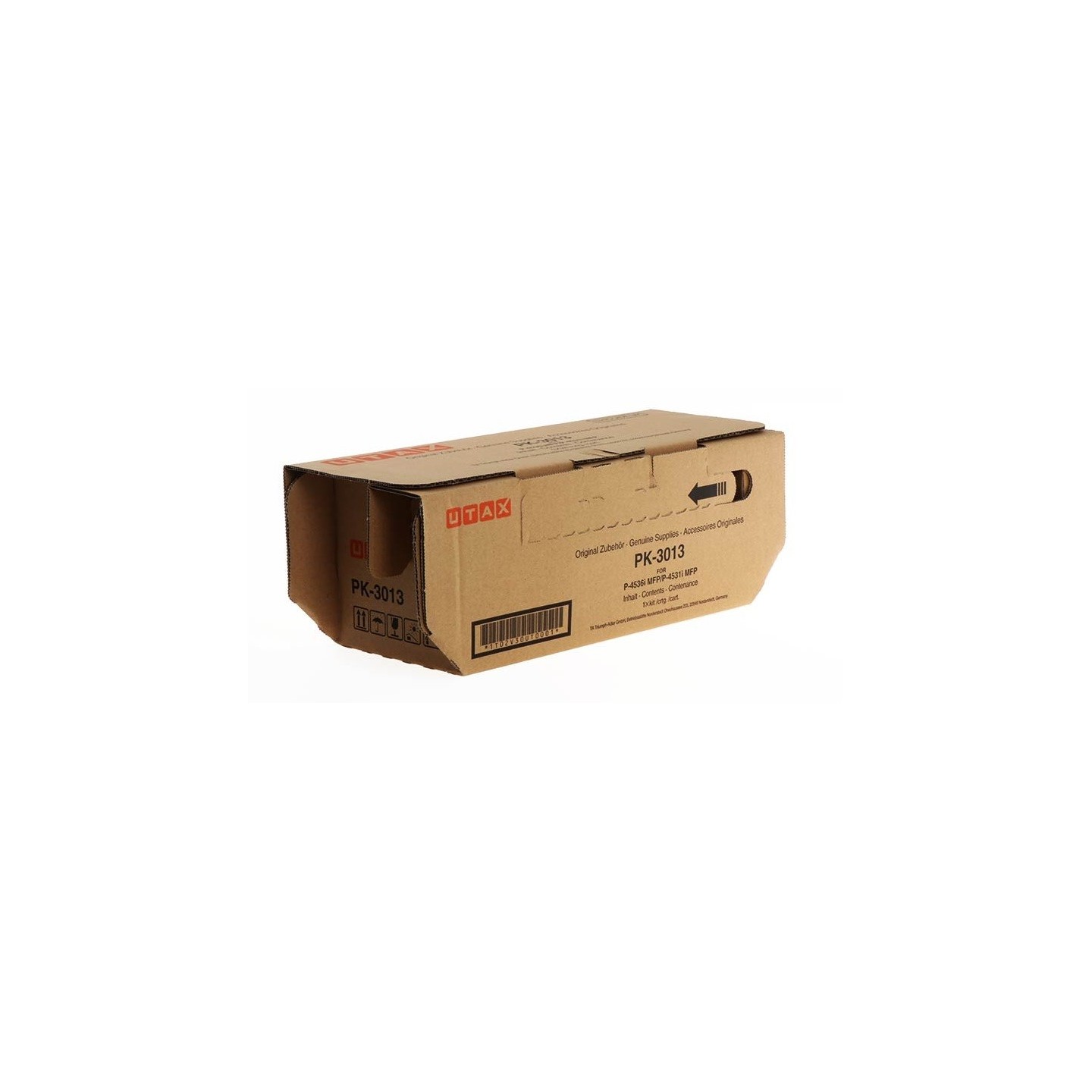 Toner noir UTAX pour P4536i MFP - P4531i MFP 