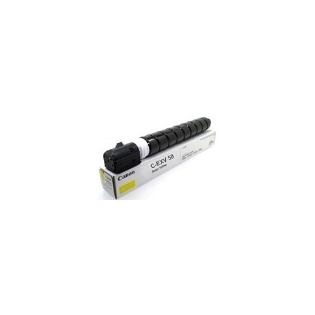 Cartouche Toner Jaune Haute capacité Canon pour imageRunner Advance DX C5840i....  (C-EXV58)
