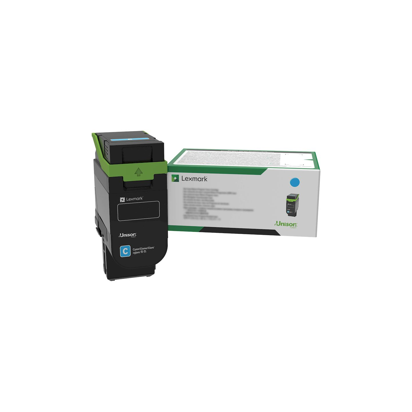 Toner Cyan Lexmark pour CS531adn - CX532adwe - CX635adwe .... (2 000 pages)