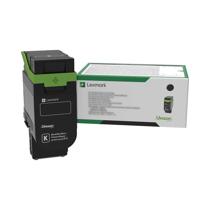 Toner Noir Haute Capacité Lexmark pour CS531adn - CX532adwe (15 800 pages)