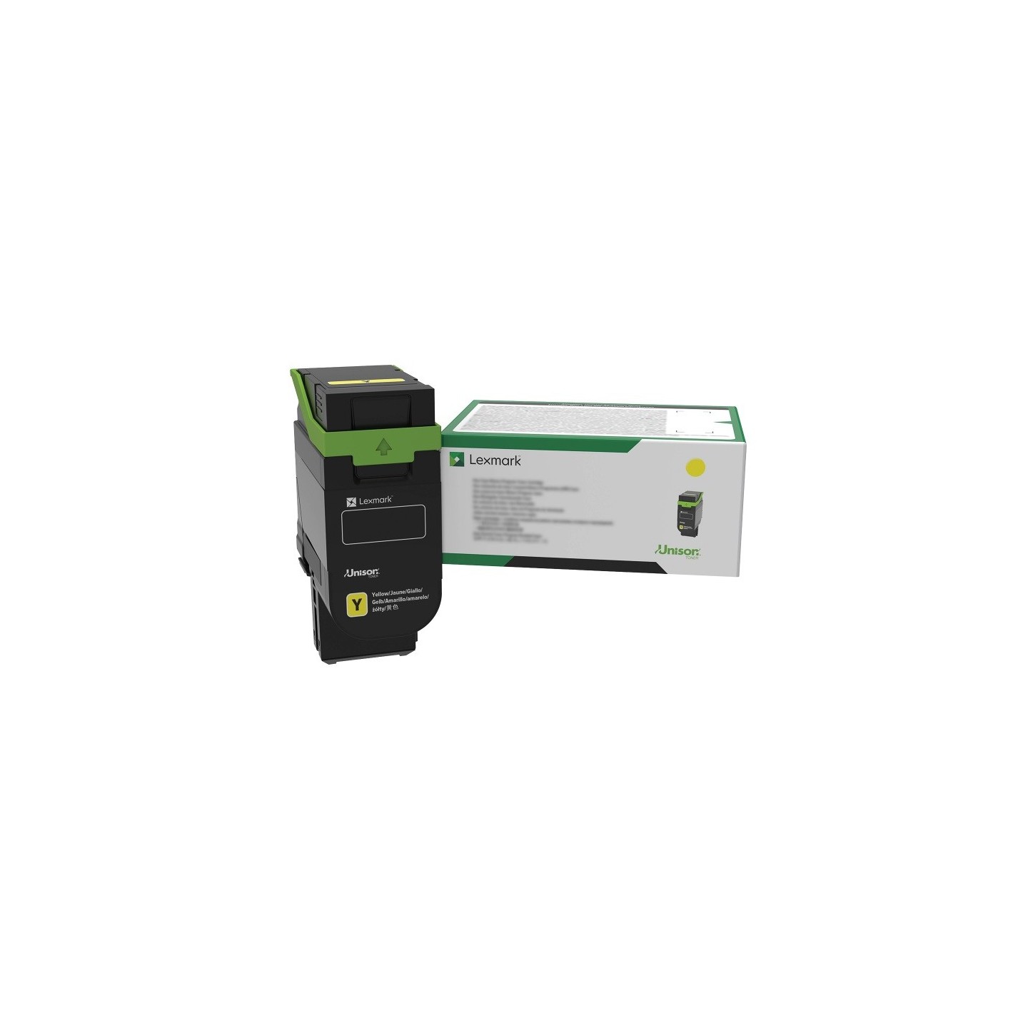 Toner Jaune Haute Capacité Lexmark pour CS531adn - CX532adwe (8 800 pages)