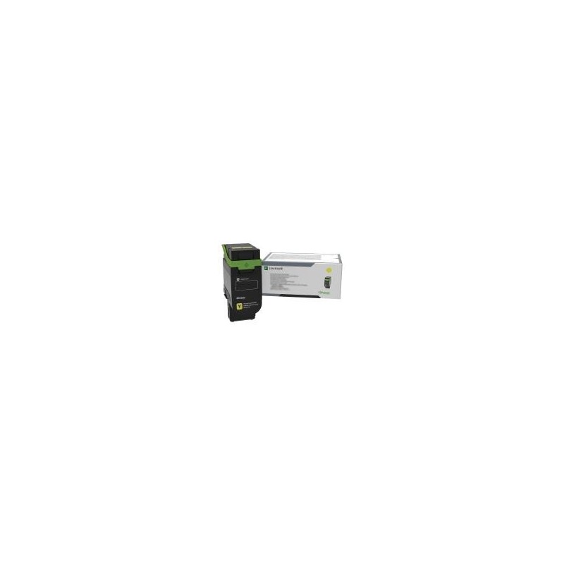 Toner Jaune Haute Capacité Lexmark pour CS531adn - CX532adwe (8 800 pages) - Standard