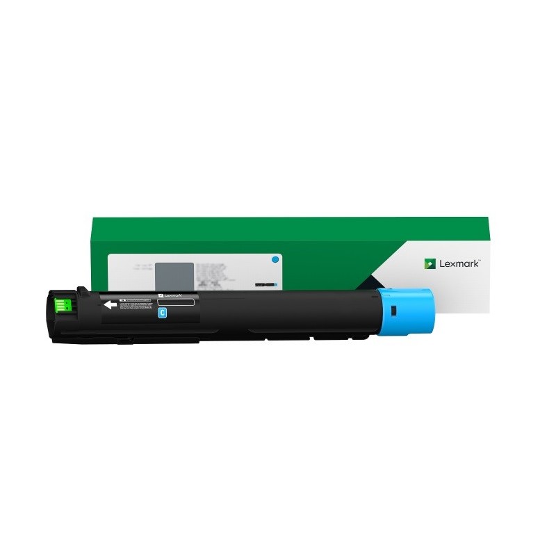 Cartouche toner Cyan Lexmark pour Cx930dse, CX931dse, ... (5 000 pages)