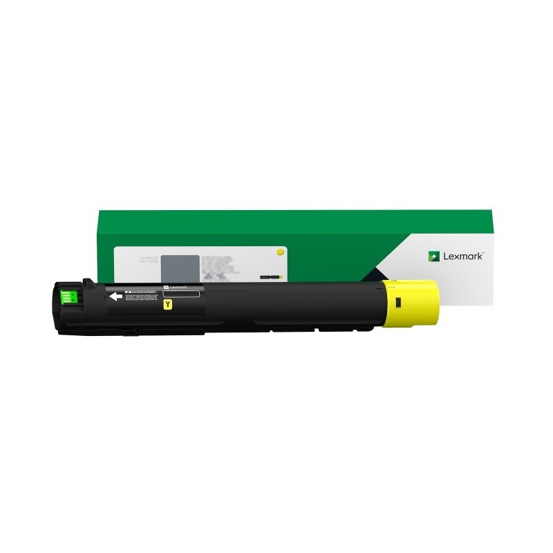 Cartouche toner Jaune Lexmark pour Cx930dse, CX931dse, ... (5 000 pages)