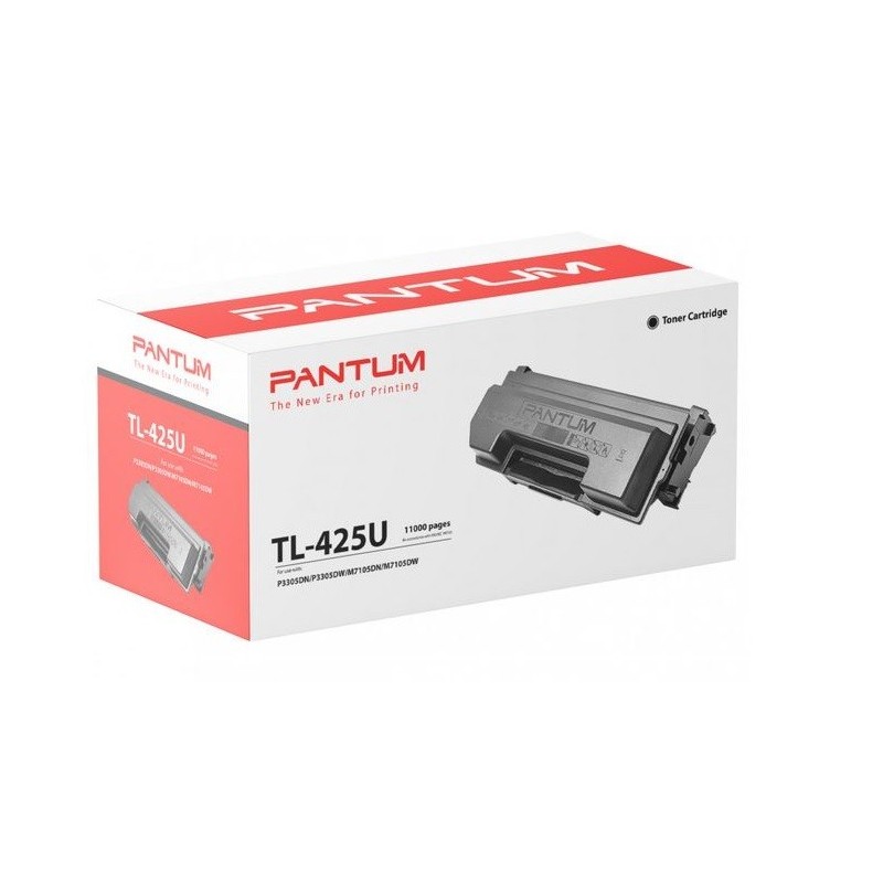 Toner noir Pantum pour P3305dn, P3305dw, M7105DW (11 000 pages)