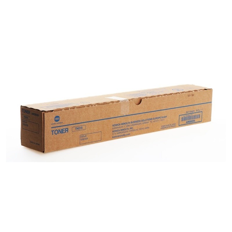 Cartouche Toner Noir Konica Minolta pour Bizhub 458/ 558 (TN515)