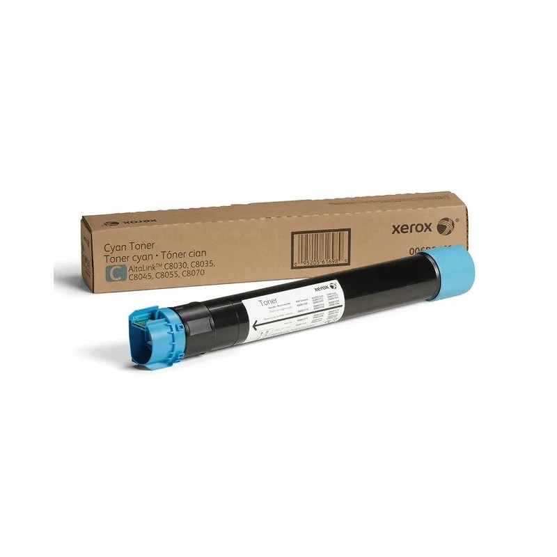 Cartouche Toner Cyan Xerox pour AltaLink C8030, C8035,... (15 000 pages)