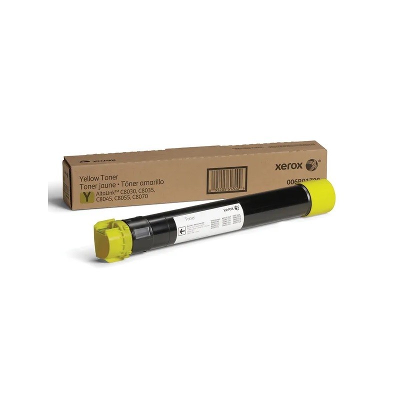 Cartouche Toner Jaune Xerox pour AltaLink C8030, C8035,... (15 000 pages)