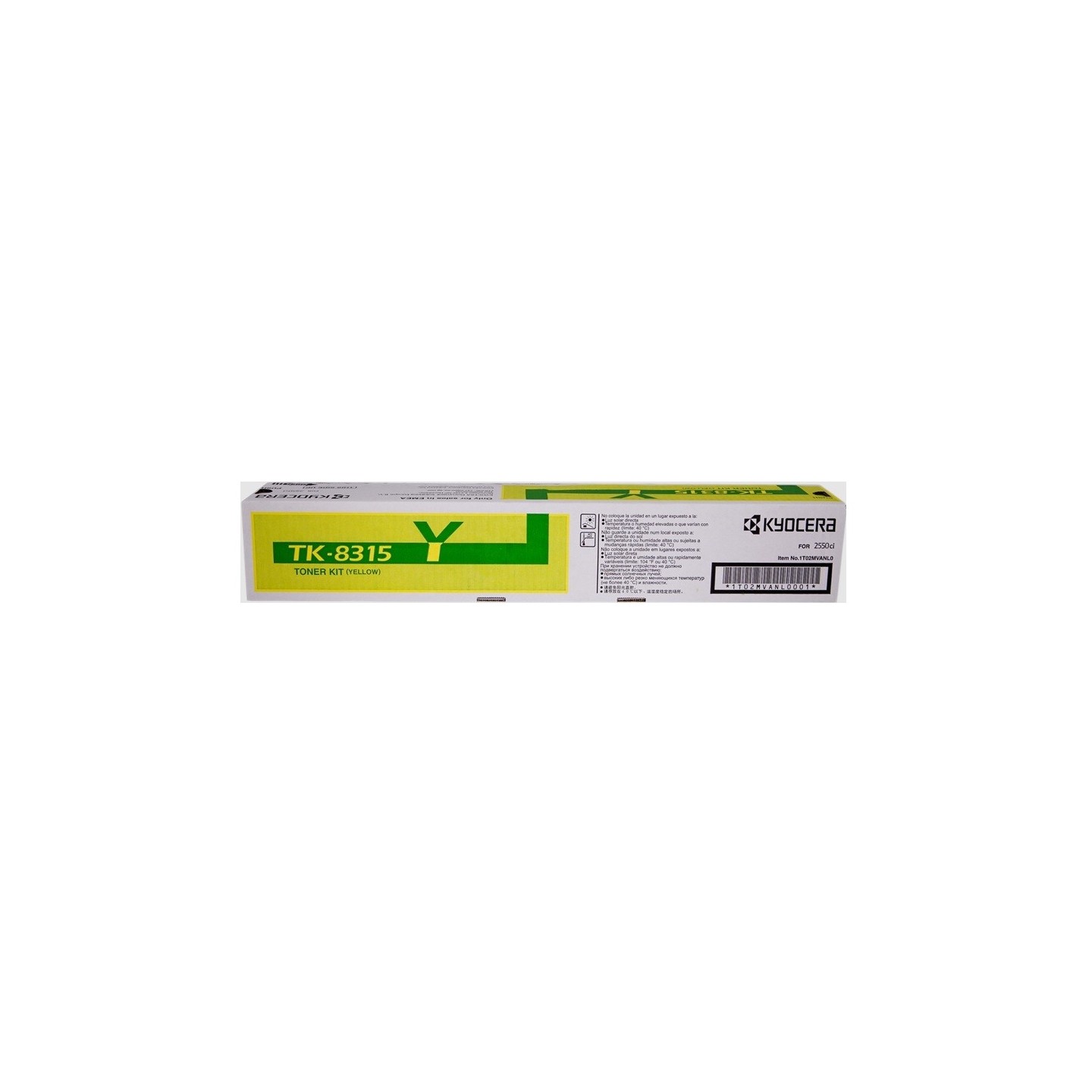 Toner jaune Kyocera Mita pour TaskAlfa 2550ci (TK8315Y)