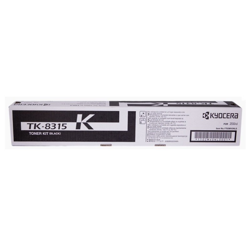 Toner noir Kyocera Mita pour TaskAlfa 2550ci (TK8315K), Toner Express : achat en ligne de Toner noir Kyocera Mita pour TaskAlfa 