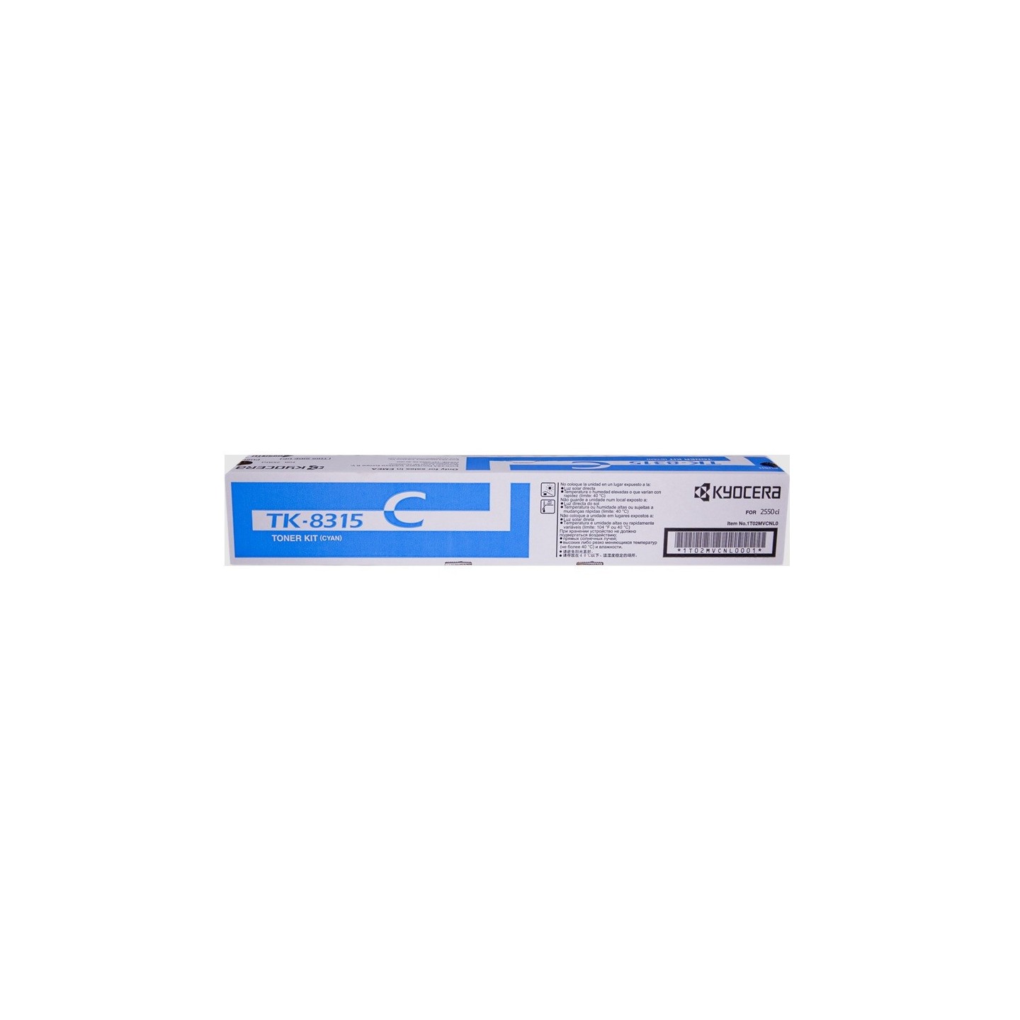 Toner cyan Kyocera Mita pour TaskAlfa 2550ci (TK8315C), Toner Express : achat en ligne de Toner cyan Kyocera Mita pour TaskAlfa 