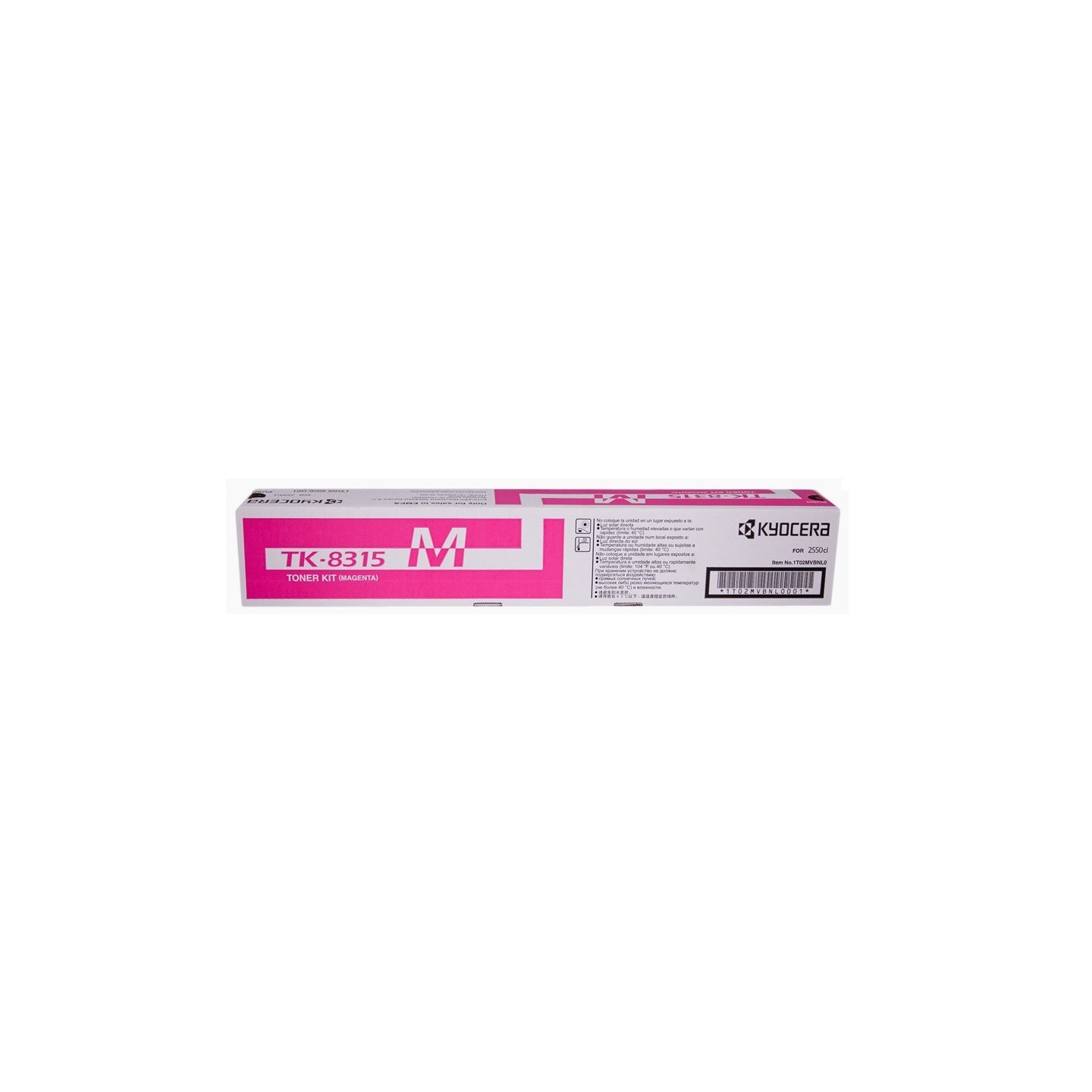 Toner magenta Kyocera Mita pour TaskAlfa 2550ci (TK8315M), Toner Express : achat en ligne de Toner magenta Kyocera Mita pour Tas