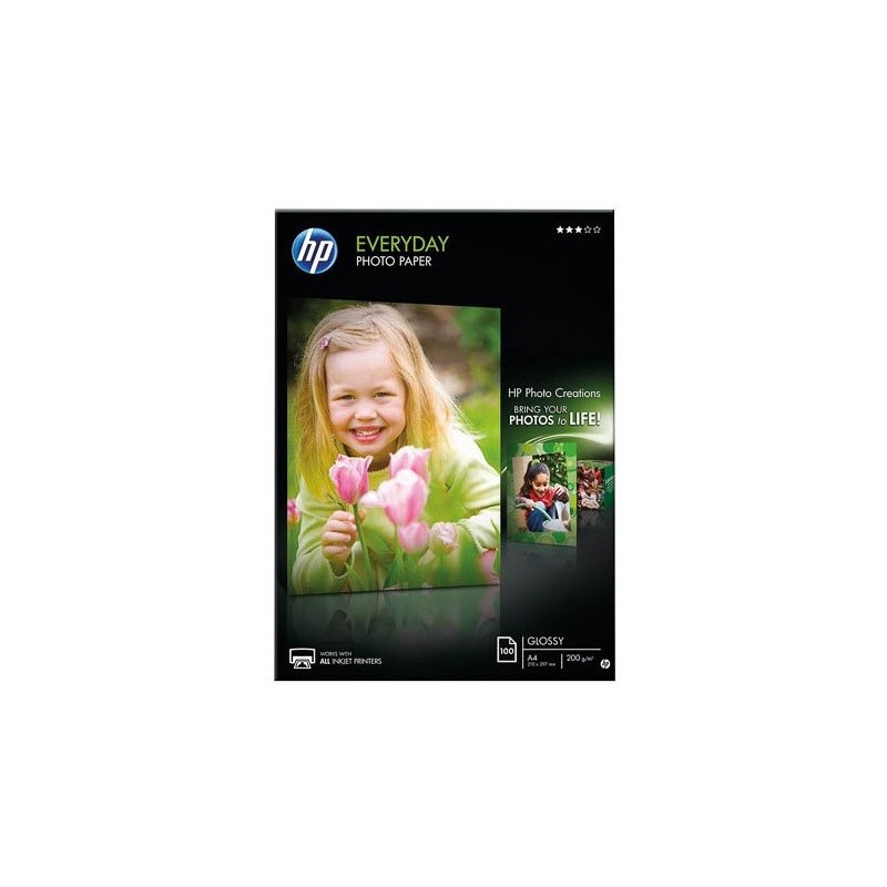 100 feuilles Everyday Glossy Photo Paper 200 gr A4 210 x 297mm, Toner Express : achat en ligne de 100 feuilles 