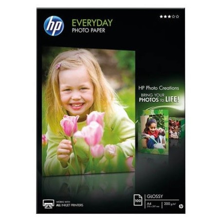 100 feuilles Everyday Glossy Photo Paper 200 gr A4 210 x 297mm, Toner Express : achat en ligne de 100 feuilles 