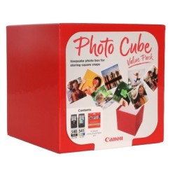 Coffret Canon  PG540 + CL541 + 40 pages papier photo (13x13cm) pour Pixma TS5150, ...(PG-540/CL-541)