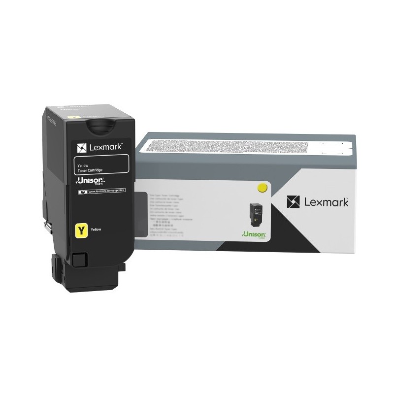 Cartouche de toner Jaune Lexmark pour XC4342, XC4352 (14 200 pages)