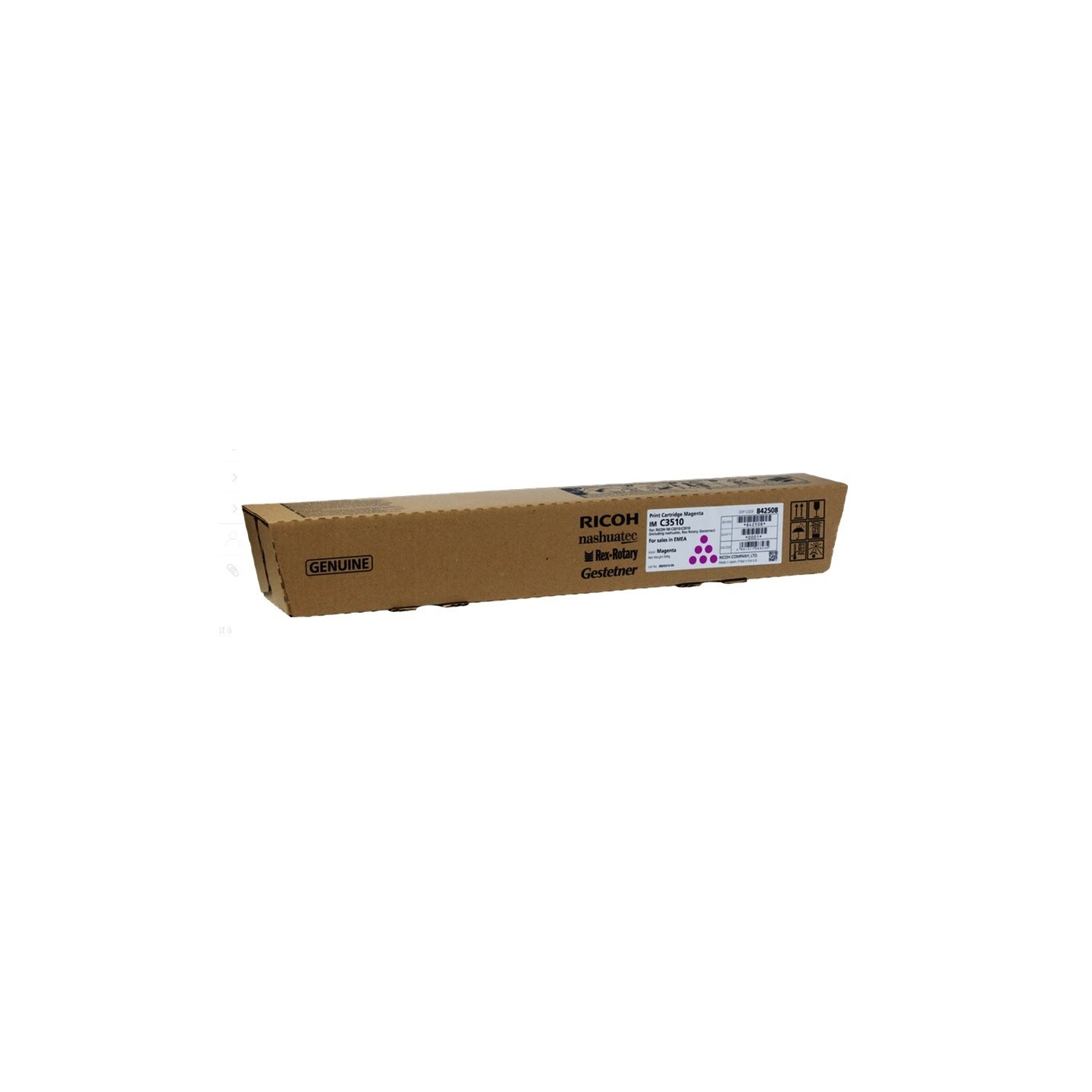 Cartouche Toner Haute capacité Magenta Ricoh pour IM C3010, IM C3510...