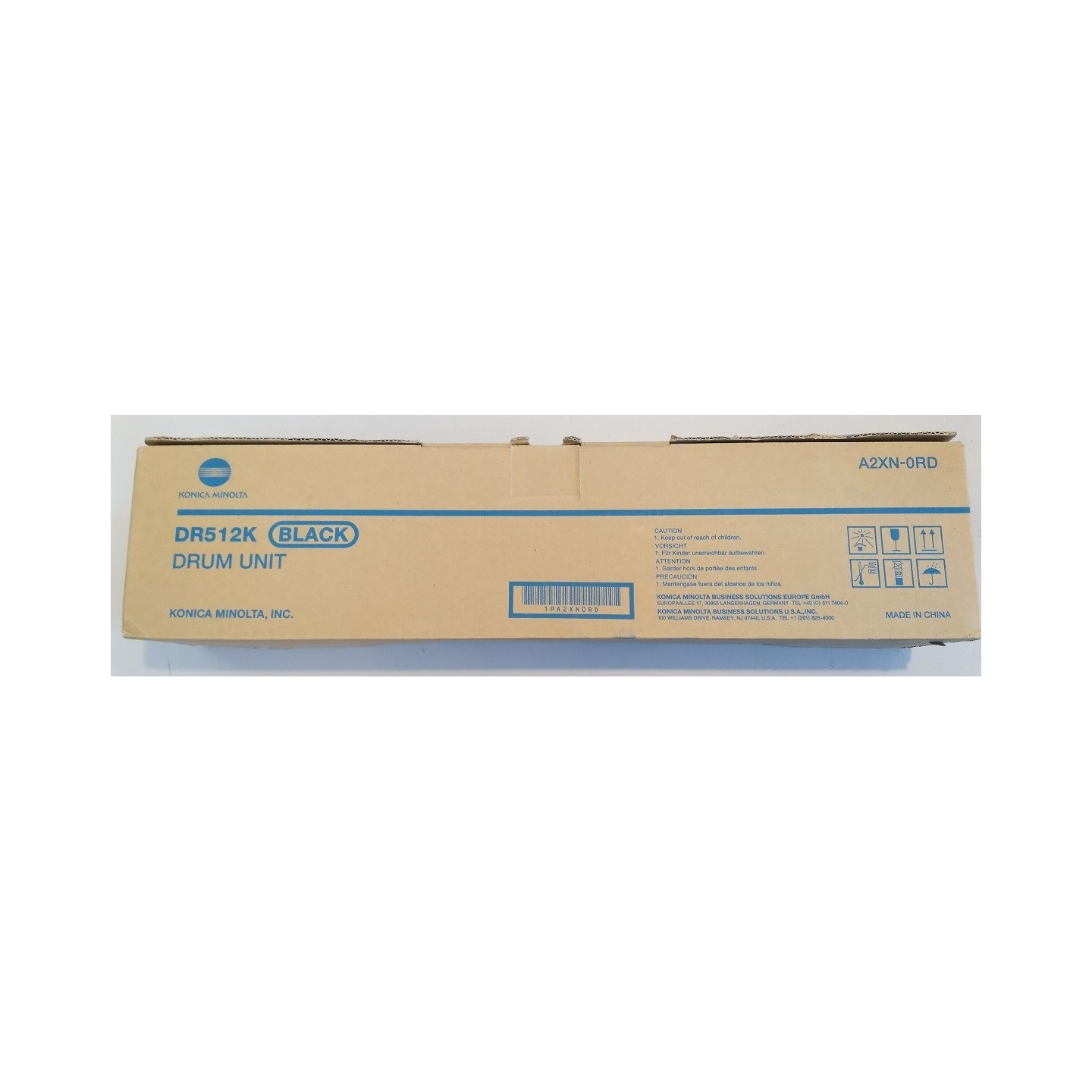 Tambour noir Konica Minolta pour Bizhub C224 (DR512K)
