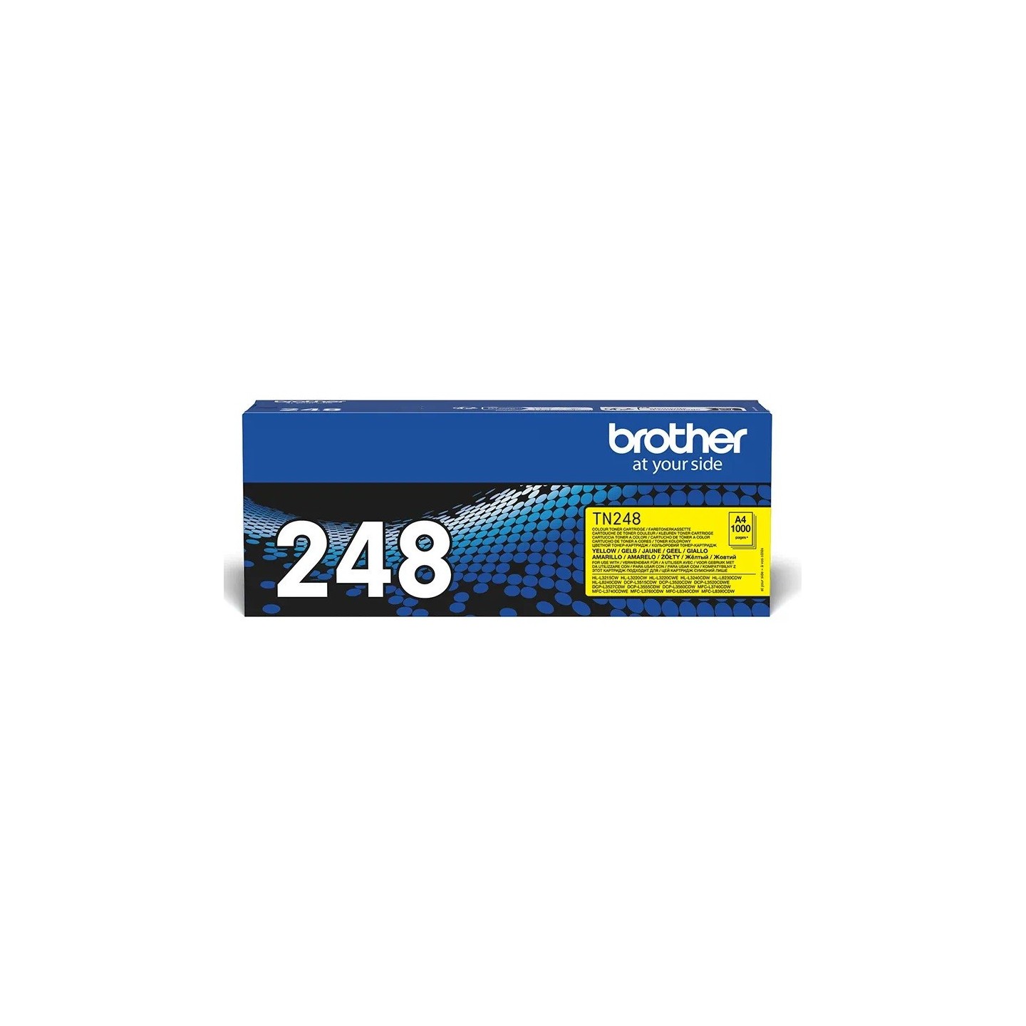 Toner Jaune Brother pour DCP L3560CDW/ HL L3220CWE/ MFC L83400CW ... (TN248Y)