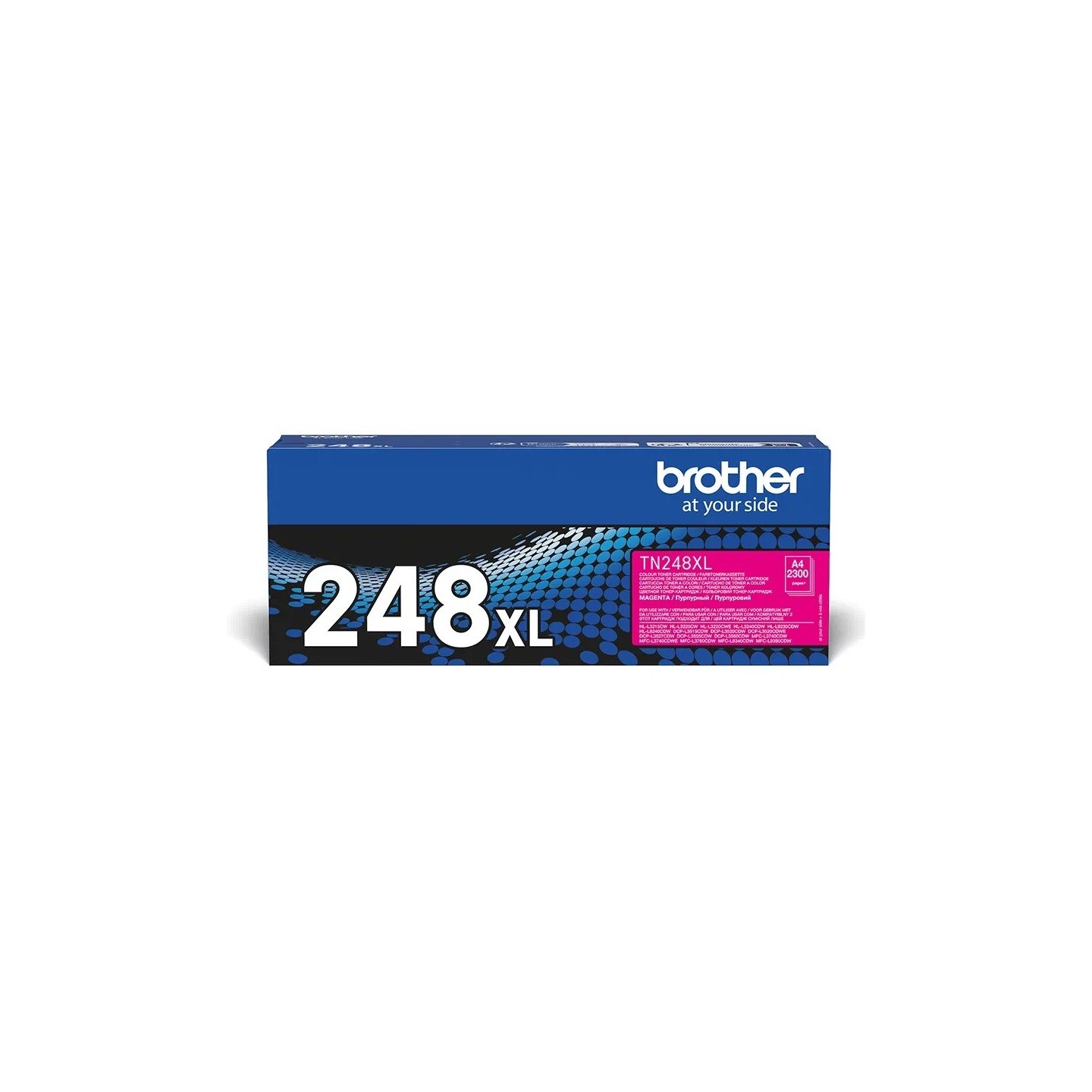Toner Magenta Haute Capacité Brother pour DCP L3560CDW/ HL L3220CWE/ MFC L83400CW ... (TN248XLM)
