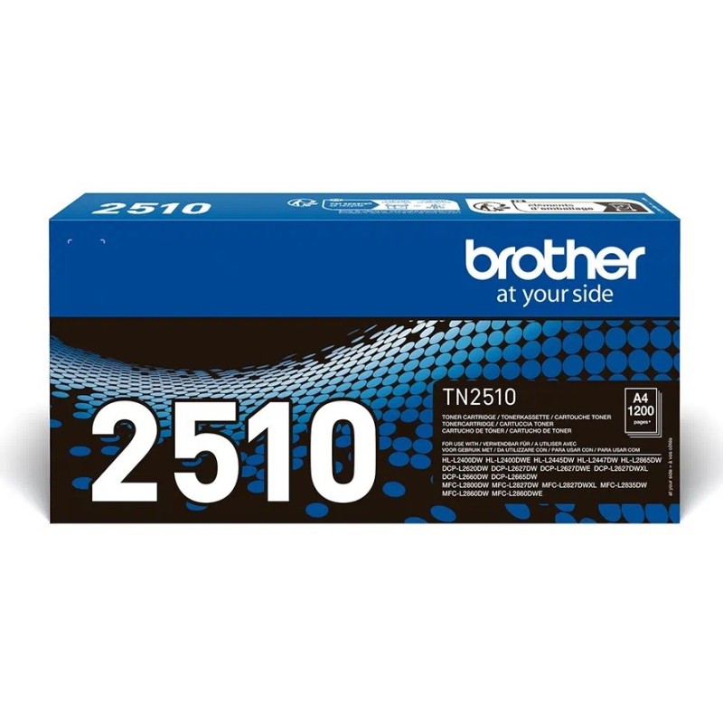 Cartouche toner noir Brother TN2510 pour HL L2445DW ....