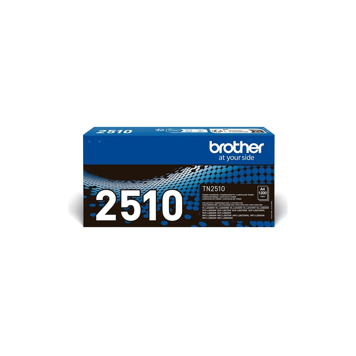 Cartouche toner noir Brother TN2510 pour HL L2445DW ....