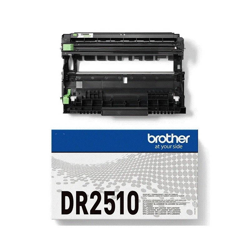 Unité tambour Brother DR2510 pour HL L2445DW ....