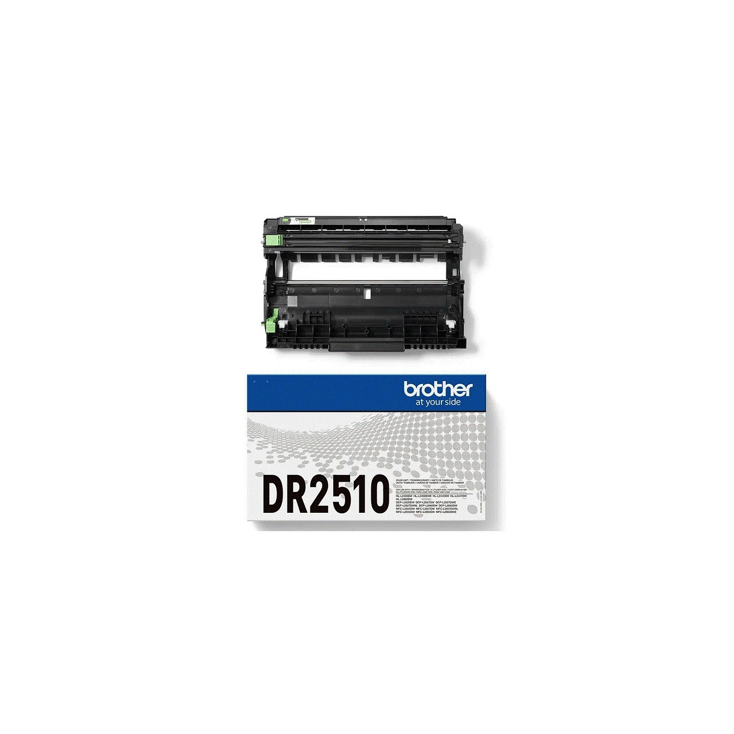 Unité tambour Brother DR2510 pour HL L2445DW ....