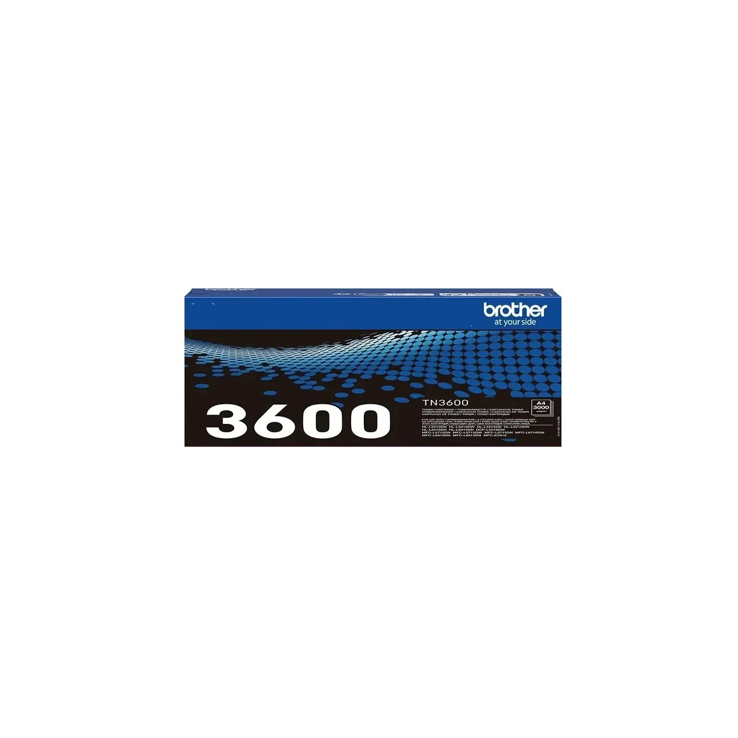 Toner Brother pour DCP-L5510DW/MFC L6710DW/ HL L6210DW.. (TN3600)