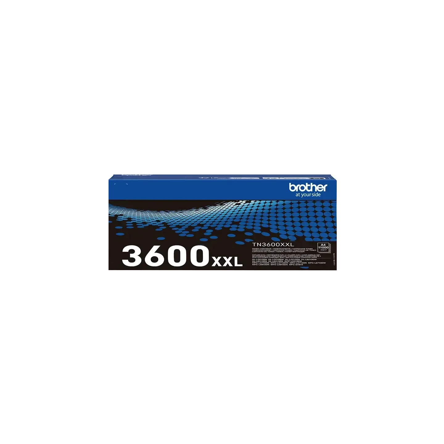 Toner Très Haute Capacité Brother pour DCP-L5510DW/MFC L6710DW/ HL L6210DW.. (TN3600XXL)