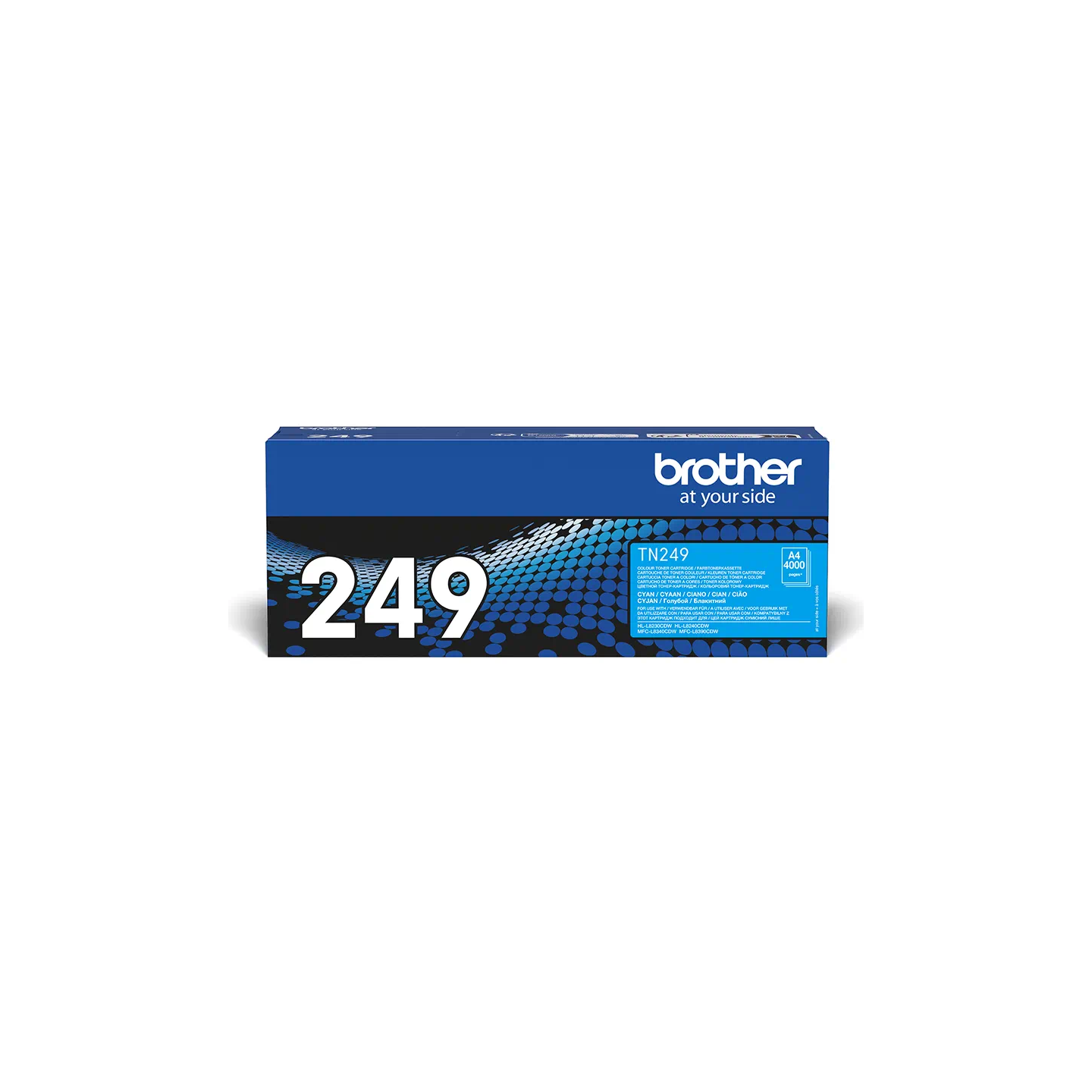 Toner Cyan Ultra Haut Rendement Brother pour MFC L8340CDW/ MFC L8390CDW (TN249C)