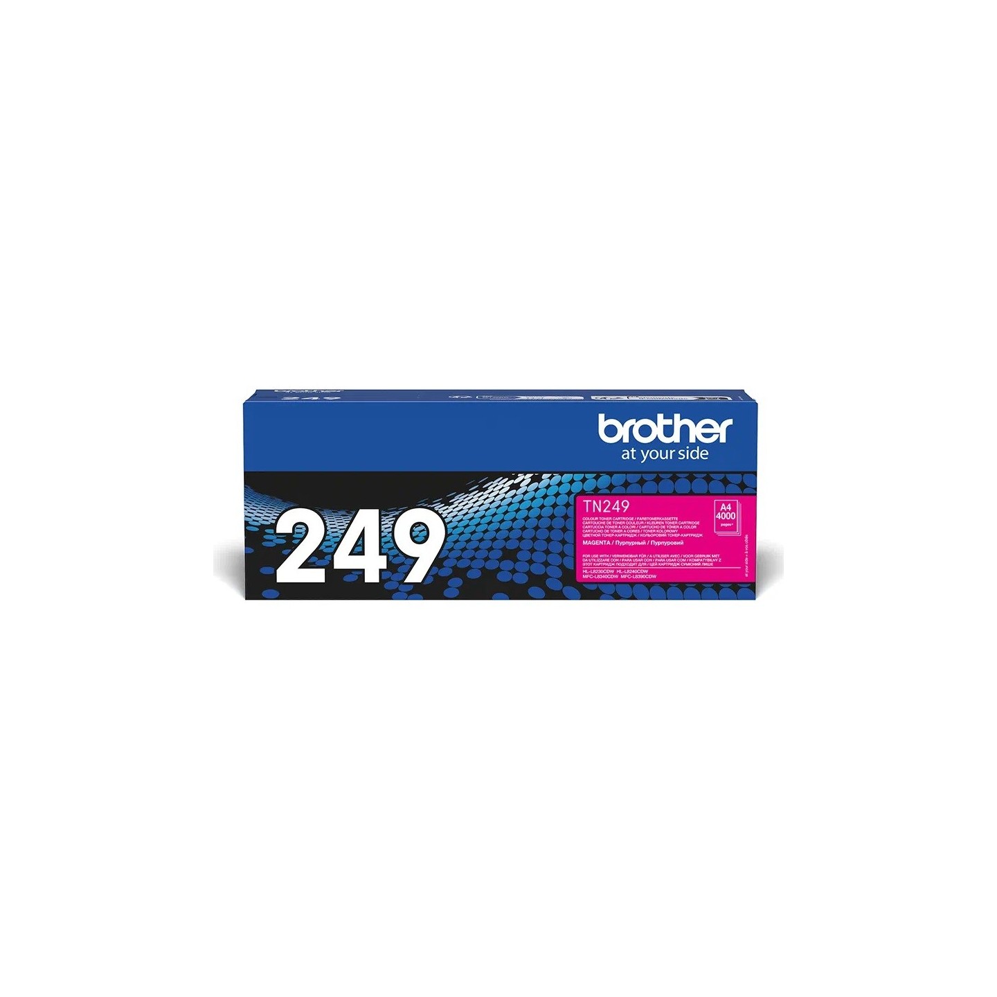 Toner Magenta Ultra Haut Rendement Brother pour MFC L8340CDW/ MFC L8390CDW (TN249M)