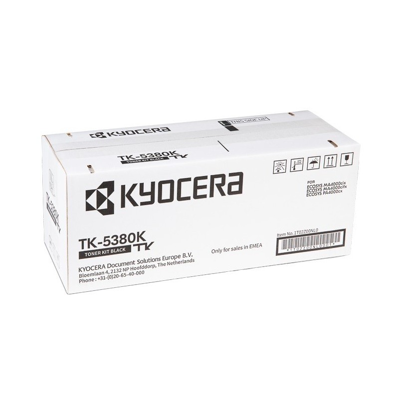 Toner Noir Kyocéra pour ECOSYS MA4000cix, PA4000cx ... (TK-5380BK)