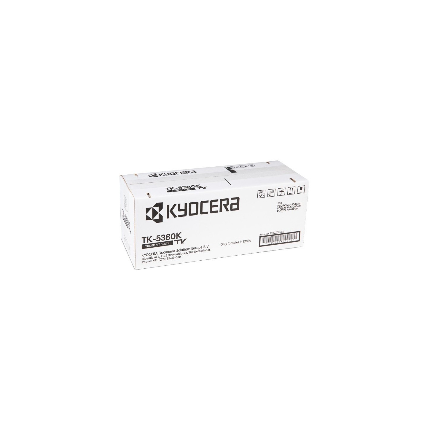 Toner Noir Kyocéra pour ECOSYS MA4000cix, PA4000cx ... (TK-5380BK)