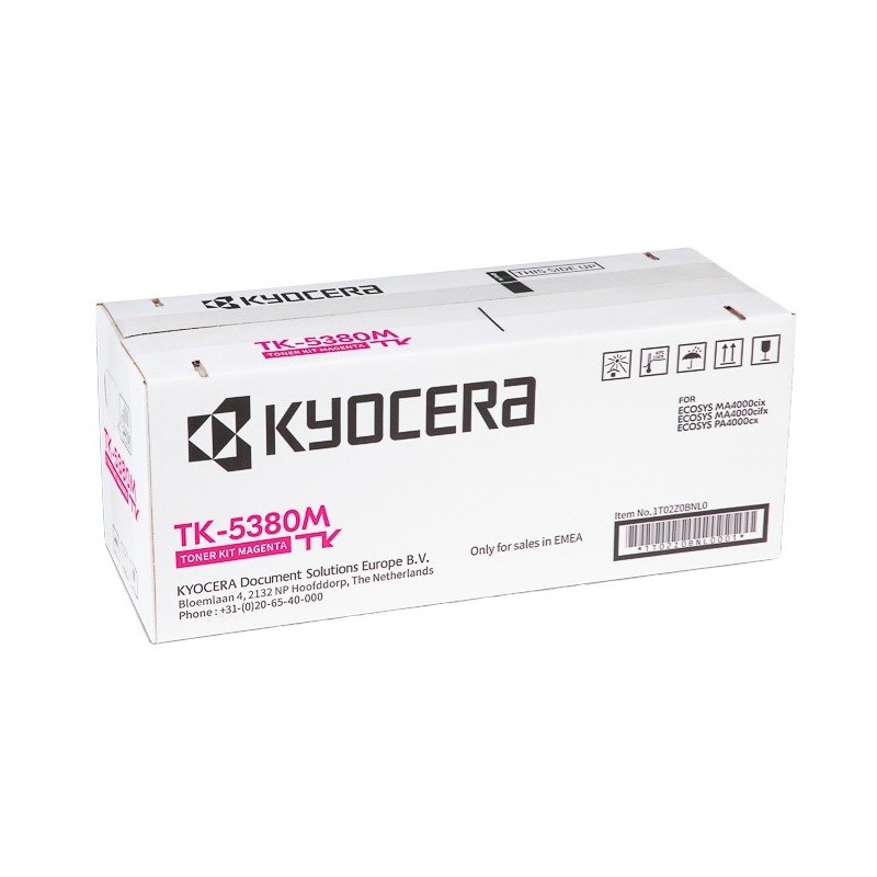 Toner Magenta Kyocéra pour ECOSYS MA4000cix, PA4000cx ... (TK-5380M)
