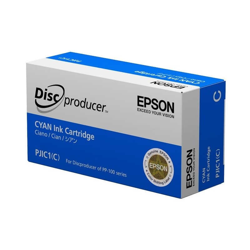 Cartouche cyan Epson pour PP-100 (PJIC7) (C13S020688)