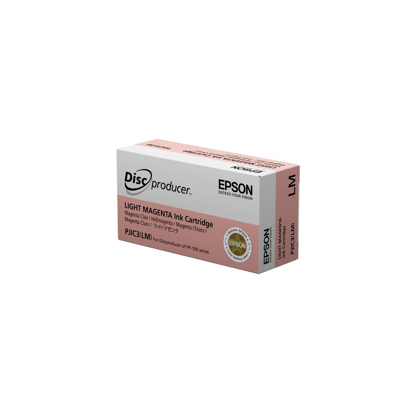 Cartouche magenta clair Epson pour PP-100 (PJIC7) (C13S020690)