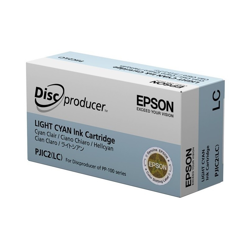 Cartouche cyan clair Epson pour PP-100 (PJIC7) (C13S020689)