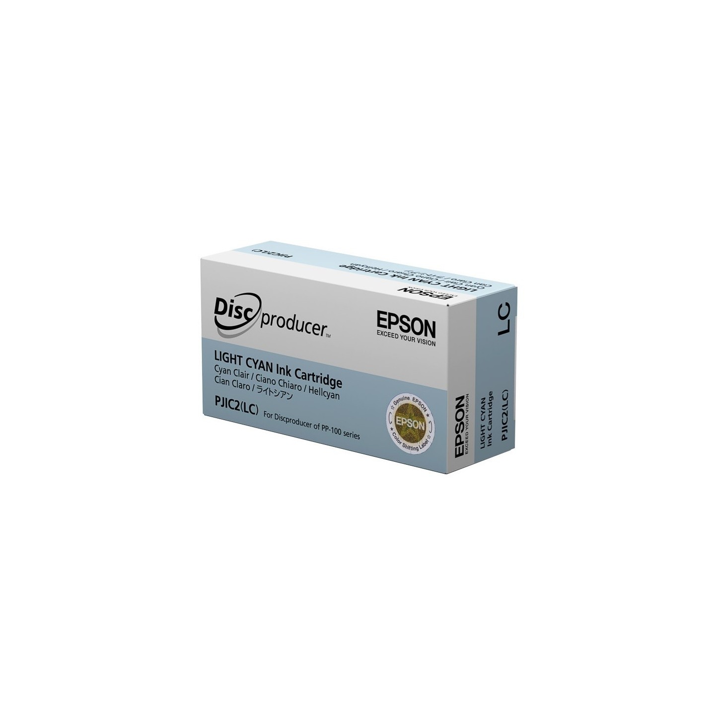 Cartouche cyan clair Epson pour PP-100 (PJIC7) (C13S020689)