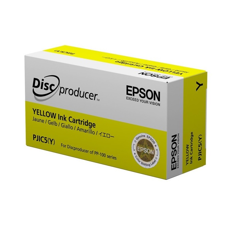 Cartouche jaune Epson pour PP-100 (PJIC7) (C13S020692)