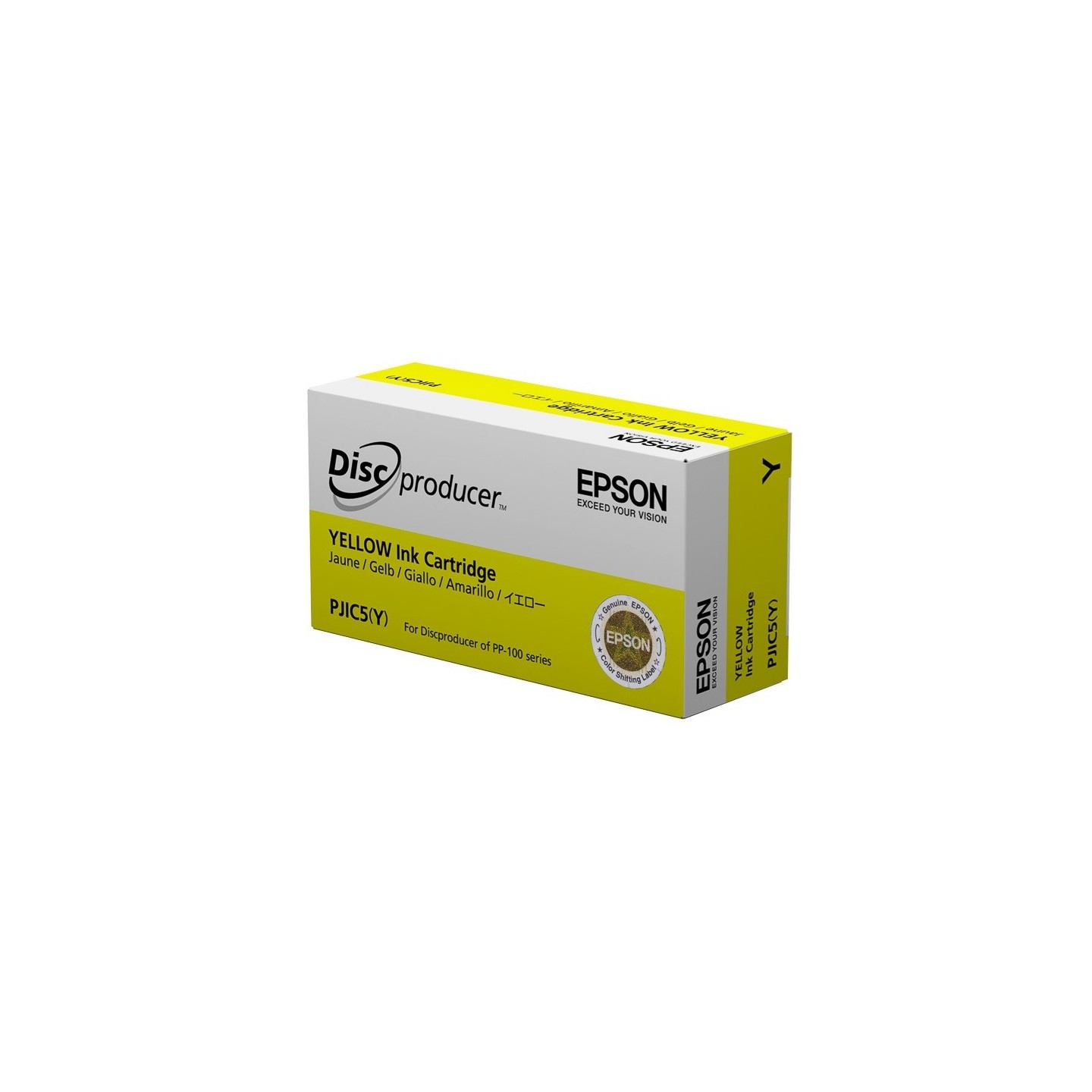 Cartouche jaune Epson pour PP-100 (PJIC7) (C13S020692)