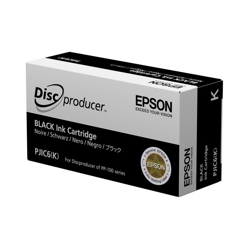 Cartouche noire Epson pour PP-100 (PJIC7) (C13S020693)