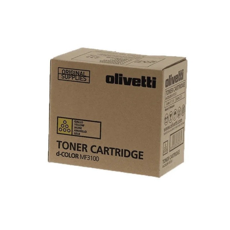 Toner Jaune Original Olivetti pour D-Color MF3100