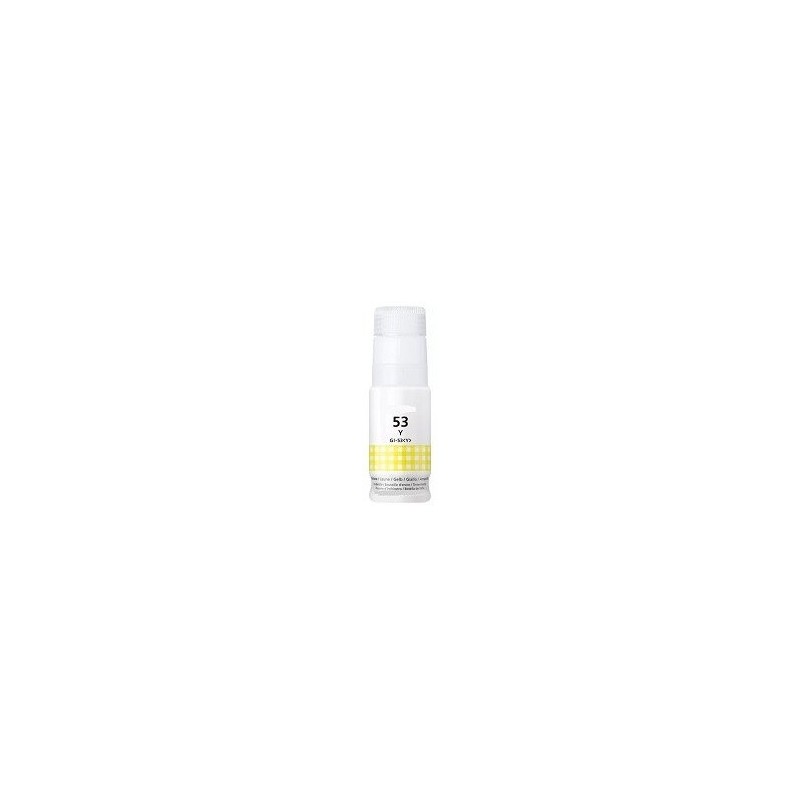 Cartouche d'encre Jaune générique pour Canon Pixma G550...(GI-53Y)