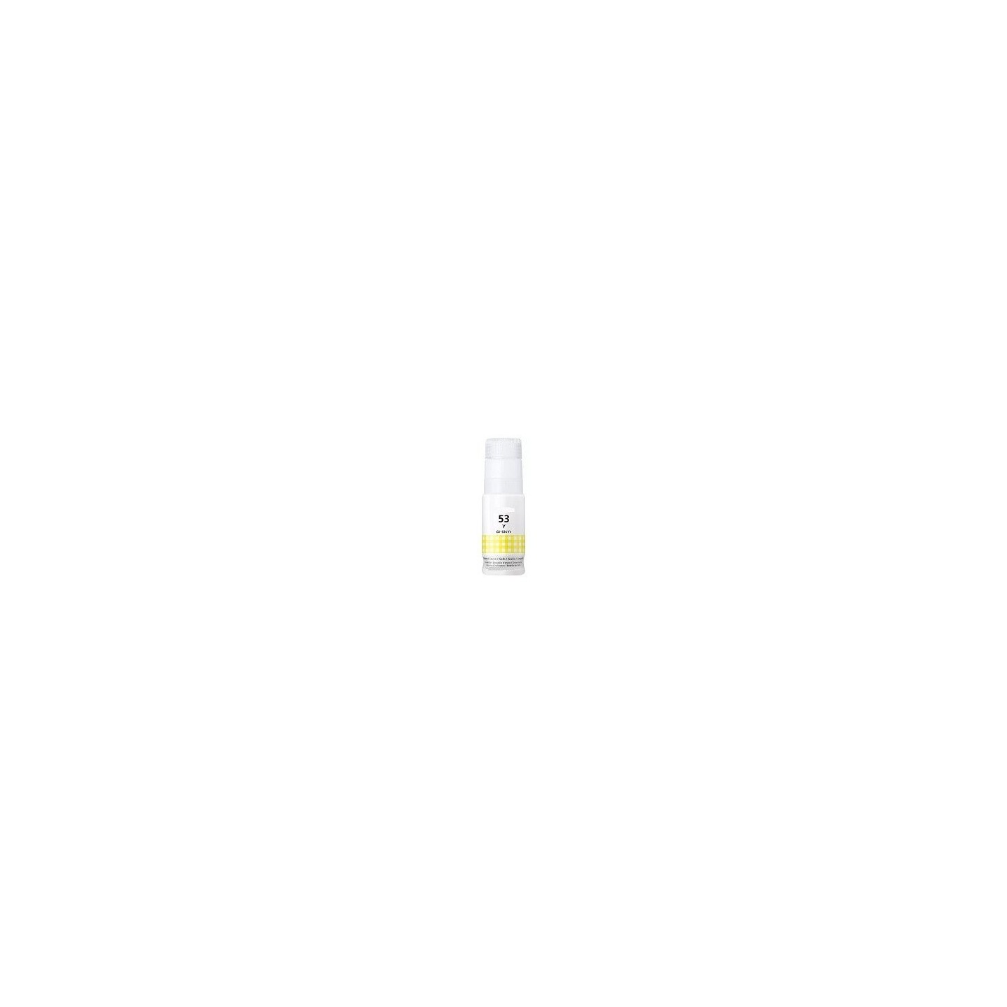 Cartouche d'encre Jaune générique pour Canon Pixma G550...(GI-53Y)